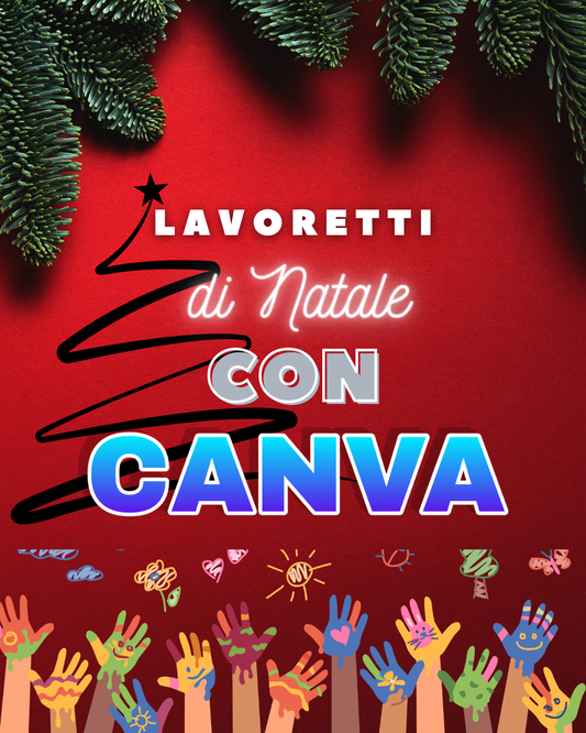 Lavoretti natalizi in classe con Canva!